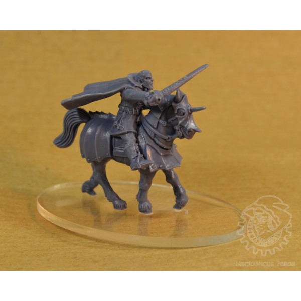 Mounted Vampire Lord With Sword