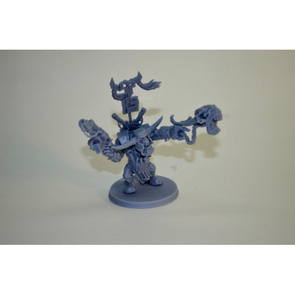 Ork Boss with Attack Squig