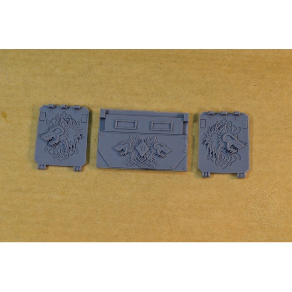Space Wolves Rhino Doors and Frontplate 2